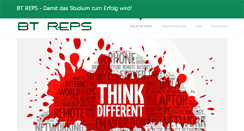 Desktop Screenshot of btreps.de